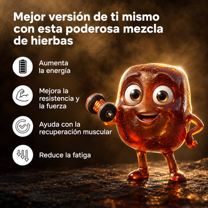 Shilajit Gold Gummies | Más ganas, más ánimo y más cercanía con tu pareja